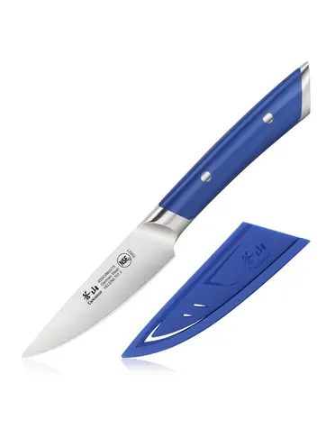Cangshan Cutlery Paring 3.5" w/Sheath Helena- Blue