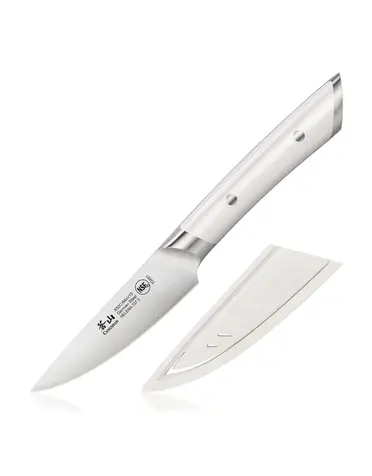 Cangshan Cutlery Paring 3.5" w/Sheath Helena- White