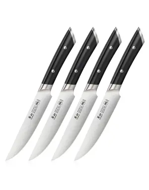 Cangshan Cutlery Steak Knife 4pc Helena- Black