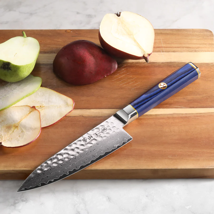 Cangshan Cutlery Starter Knife 2pc Set KITA w/Ash Wood Box