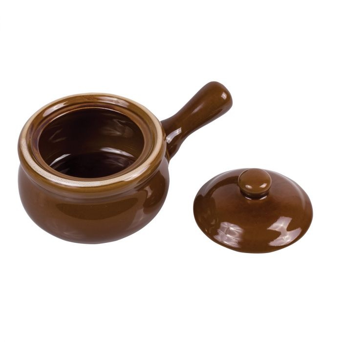 Harold Import Co French Onion Soup Bowl w/Lid
