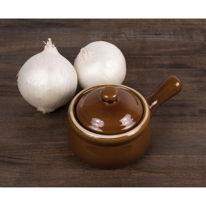 Harold Import Co French Onion Soup Bowl w/Lid