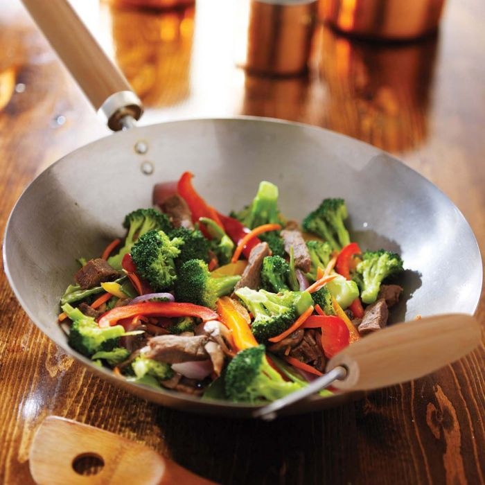 Harold Import Co Carbon Steel Wok 14"