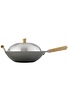 Harold Import Co Carbon Steel Wok 14" 4pc Set