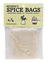 Harold Import Co Reusable Drawstring Spice Bags 4pc