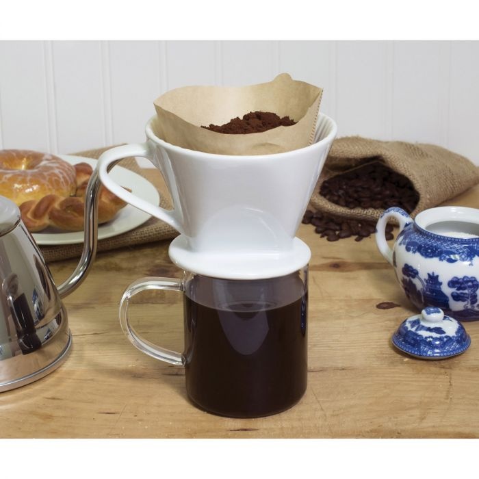Harold Import Co Porcelain Pourover Coffee Cone #2
