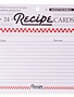 Harold Import Co Recipe Cards 24pk 4x6