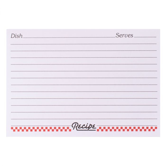 Harold Import Co Recipe Cards 24pk 4x6