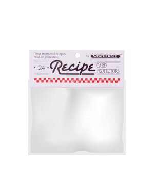 Harold Import Co Recipe Card Protectors 24pk 3x5