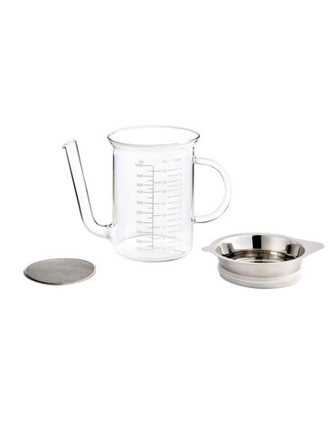 Harold Import Co Glass Fat Separator W/ Strainer 32oz