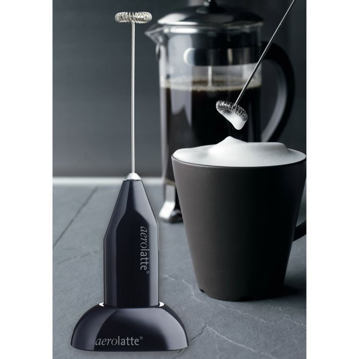 Harold Import Co Aerolatte Milk Frother Black w/Stand