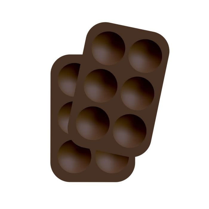 Harold Import Co Hot Cocoa Bomb Mold 2pc