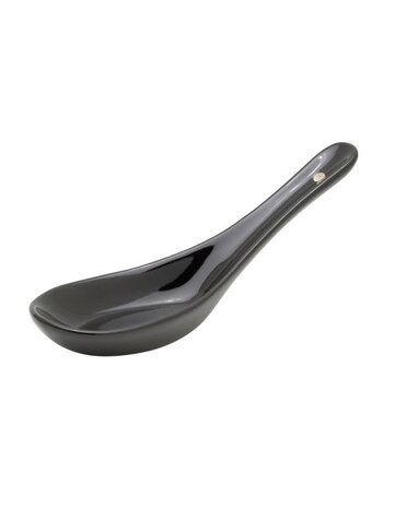 Harold Import Co Chinese Soup Spoon- Black