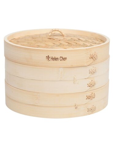 Harold Import Co Bamboo Steamer W/ Lid 10"
