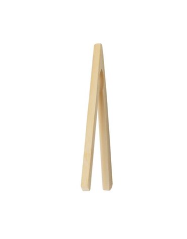 Harold Import Co Tongs 6.75" Toast Bamboo Harold