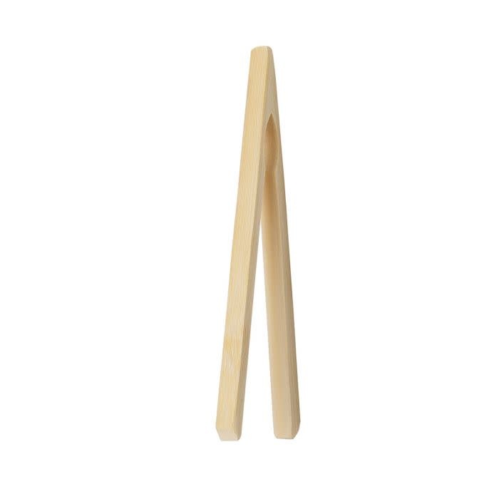 Harold Import Co Toast Tongs 6.75" Bamboo
