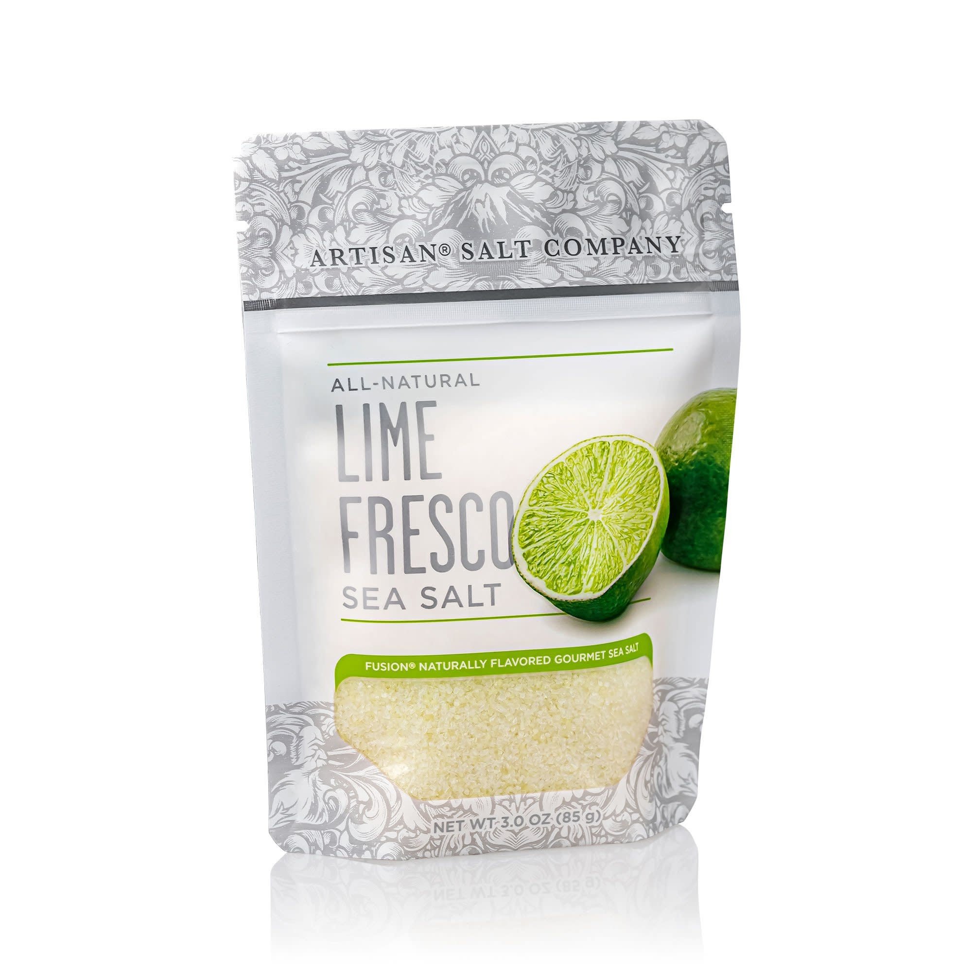 Saltworks Lime Fresco Sea Salt 3oz