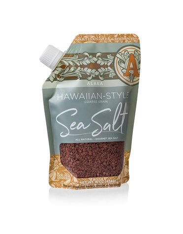 Saltworks Alaea Hawaiian-Style Sea Salt 16oz