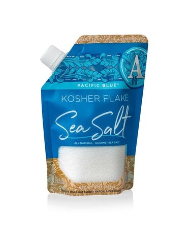 Saltworks Pacific Blue Kosher Sea Salt 8oz