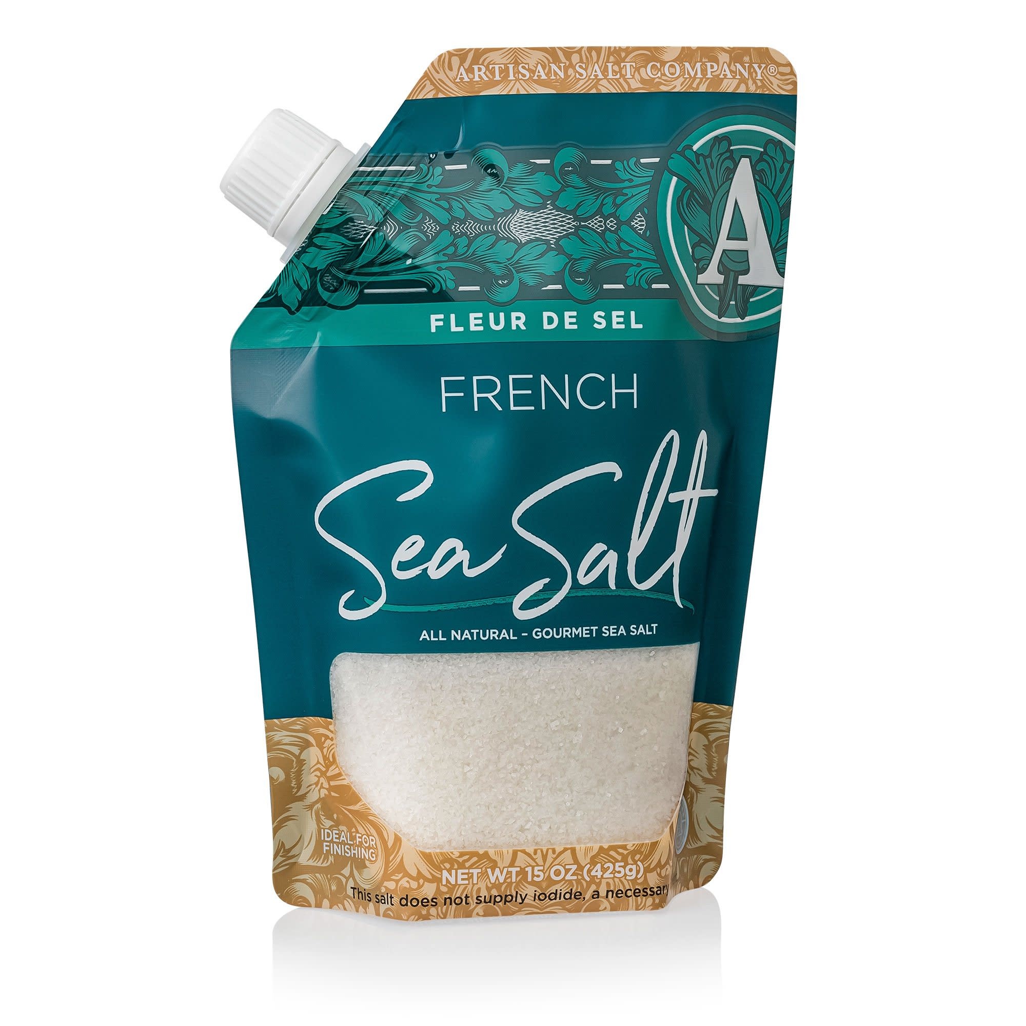 Saltworks Fleur De Sel Sea Salt 15oz