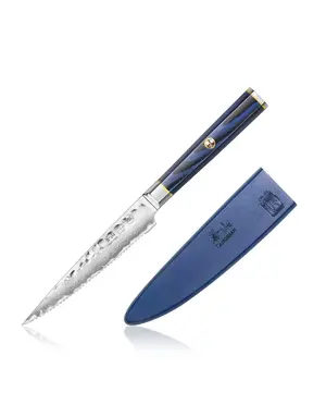 Cangshan Cutlery Serrated Utility 5" KITA w/Sheath