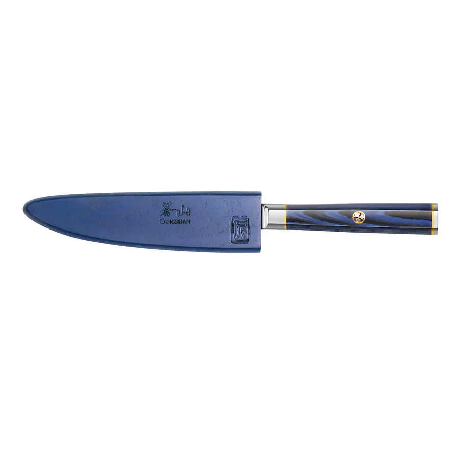 Cangshan Cutlery Serrated Utility 5" KITA w/Sheath
