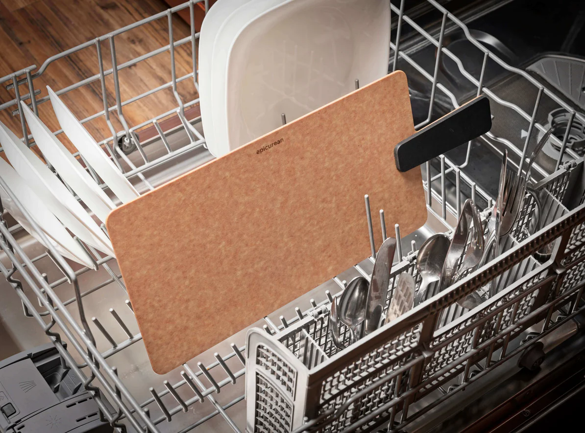 Epicurean Cutting Surfaces Handy+ Cut & Serve Natural/Slate