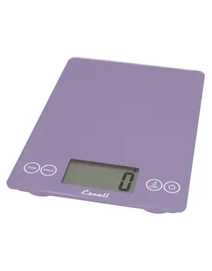 Escali Scale 15lb Digital Arti Glass Classic Violet