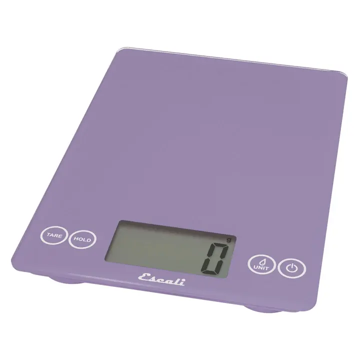 Escali Scale 15lb Digital Arti Glass Classic Violet