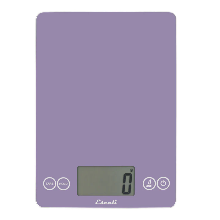 Escali Scale 15lb Digital Arti Glass Classic Violet