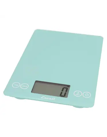 Escali Scale 15lb Digital Arti Glass Classic Teal
