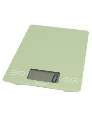 Escali Scale 15lb Digital Arti Glass Classic Green