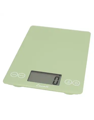 Escali Scale 15lb Digital Arti Glass Classic Green