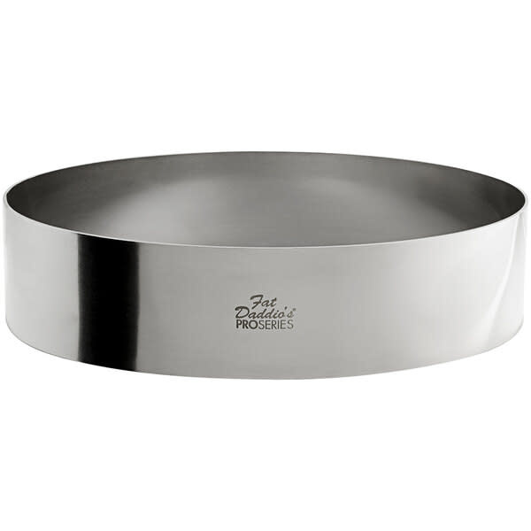 Fat Daddios Stainless Food Ring 8x2"