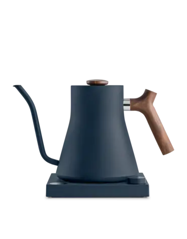 Fellow Stagg EKG Electric Kettle- Stone Blue/Walnut