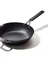 OXO Obsidian Carbon Steel Wok 12"