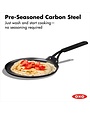 OXO Obsidian Carbon Steel Crepe Pan 10"