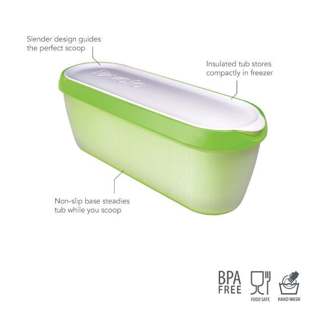 Dayglow Glide-A-Scoop Ice Cream Tub- Pistachio