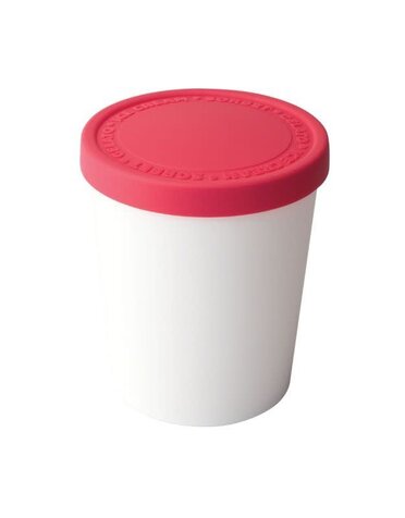 Tovolo Round Ice Cream Tub- Raspberry