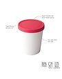Tovolo Round Ice Cream Tub- Raspberry