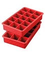 Tovolo Perfect Cube Trays Set/2- Candy Apple