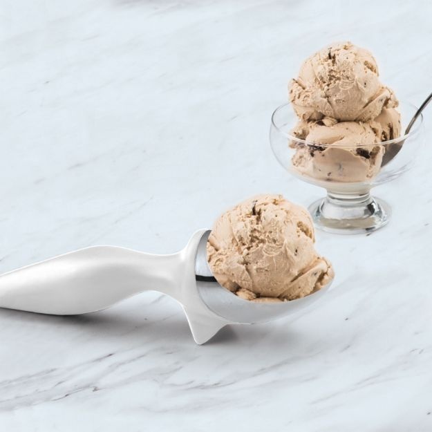 Tovolo Tilt Up Ice Cream Scoop- White