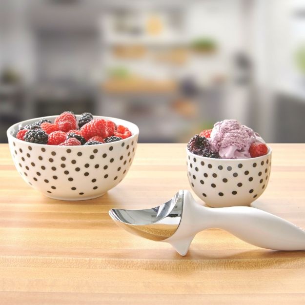 Tovolo Tilt Up Ice Cream Scoop- White