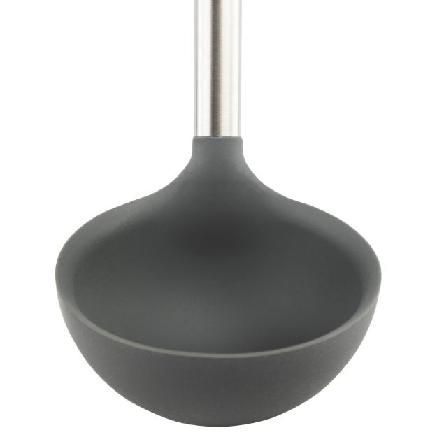 Tovolo Silicone Ladle- Charcoal