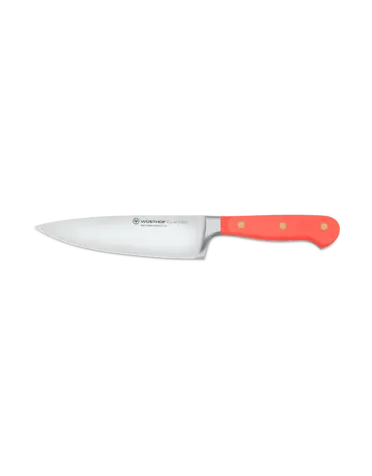 Wusthof Chef's 6" Classic- Coral Peach