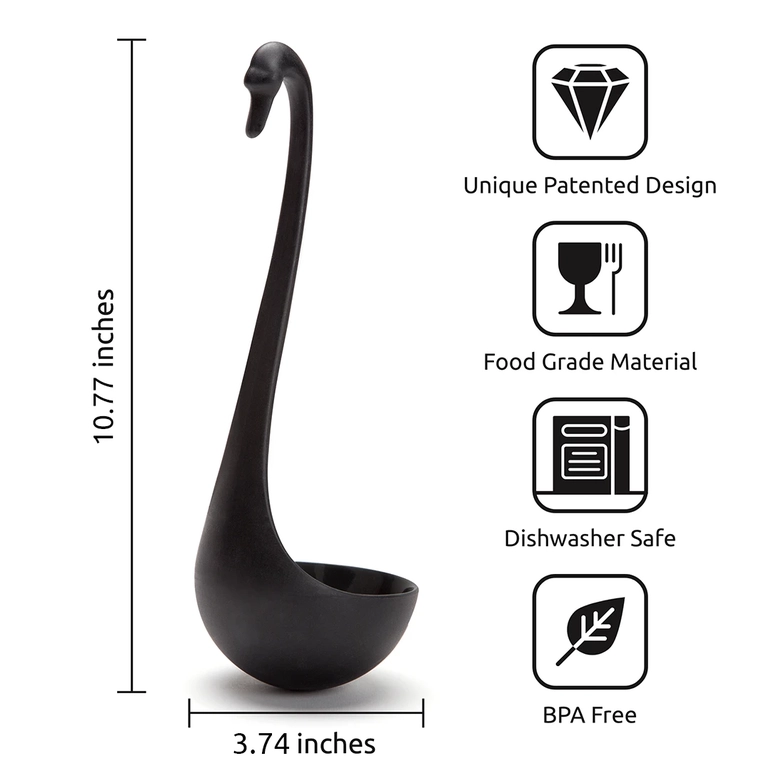 OTOTO Swanky Floating Swan Ladle