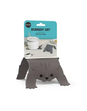 OTOTO Scaredy Cat Hot Pot Trivet