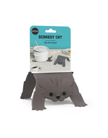 OTOTO Scaredy Cat Hot Pot Trivet