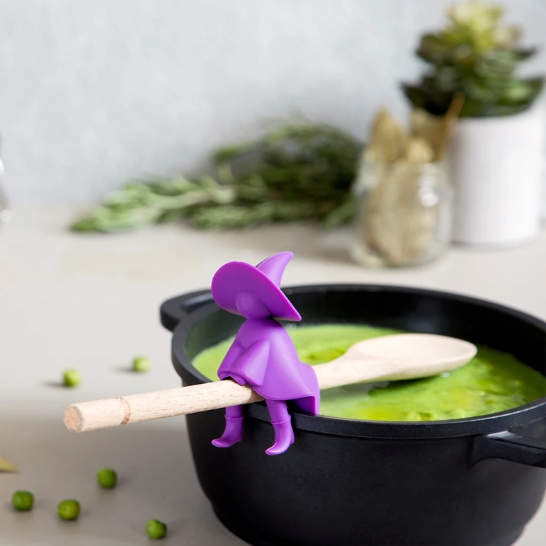OTOTO Agatha Witch Spoon Holder & Steam Releaser