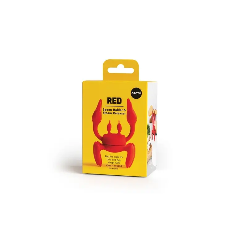 OTOTO Crab Utensil Holder & Steam Releaser